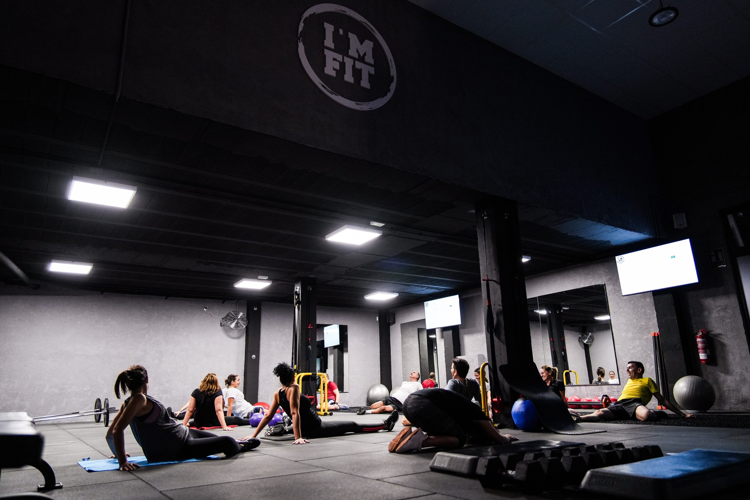 Entrenamiento en I'M FIT Almansa